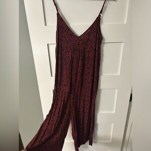 Natural life flowy jumpsuit size small